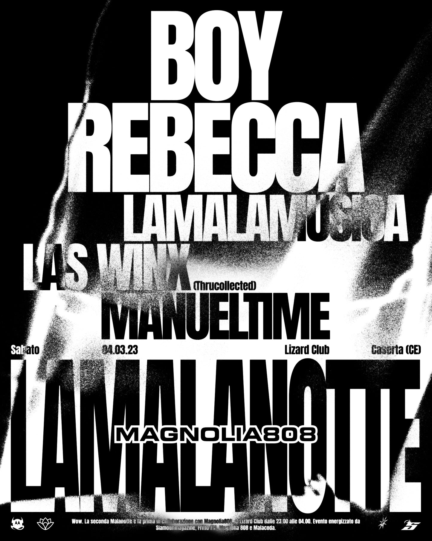 LAMALANOTTE per MAGNOLIA808 con BOYREBECCA + GUESTS